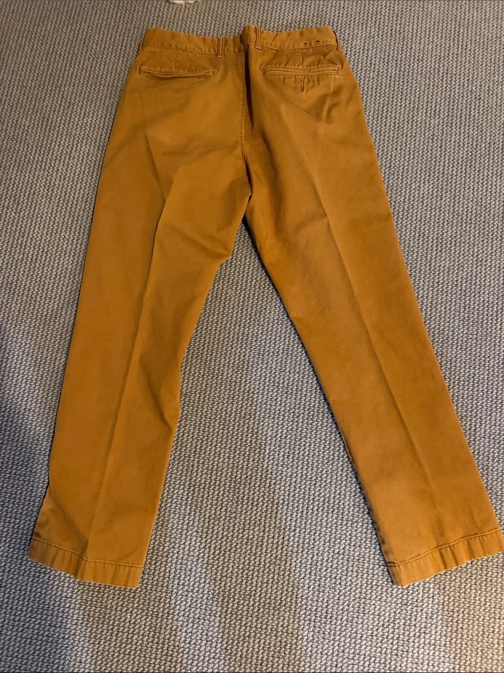 J Crew Men's Dark Khaki Chino Pants - Tailored Casual 30x30